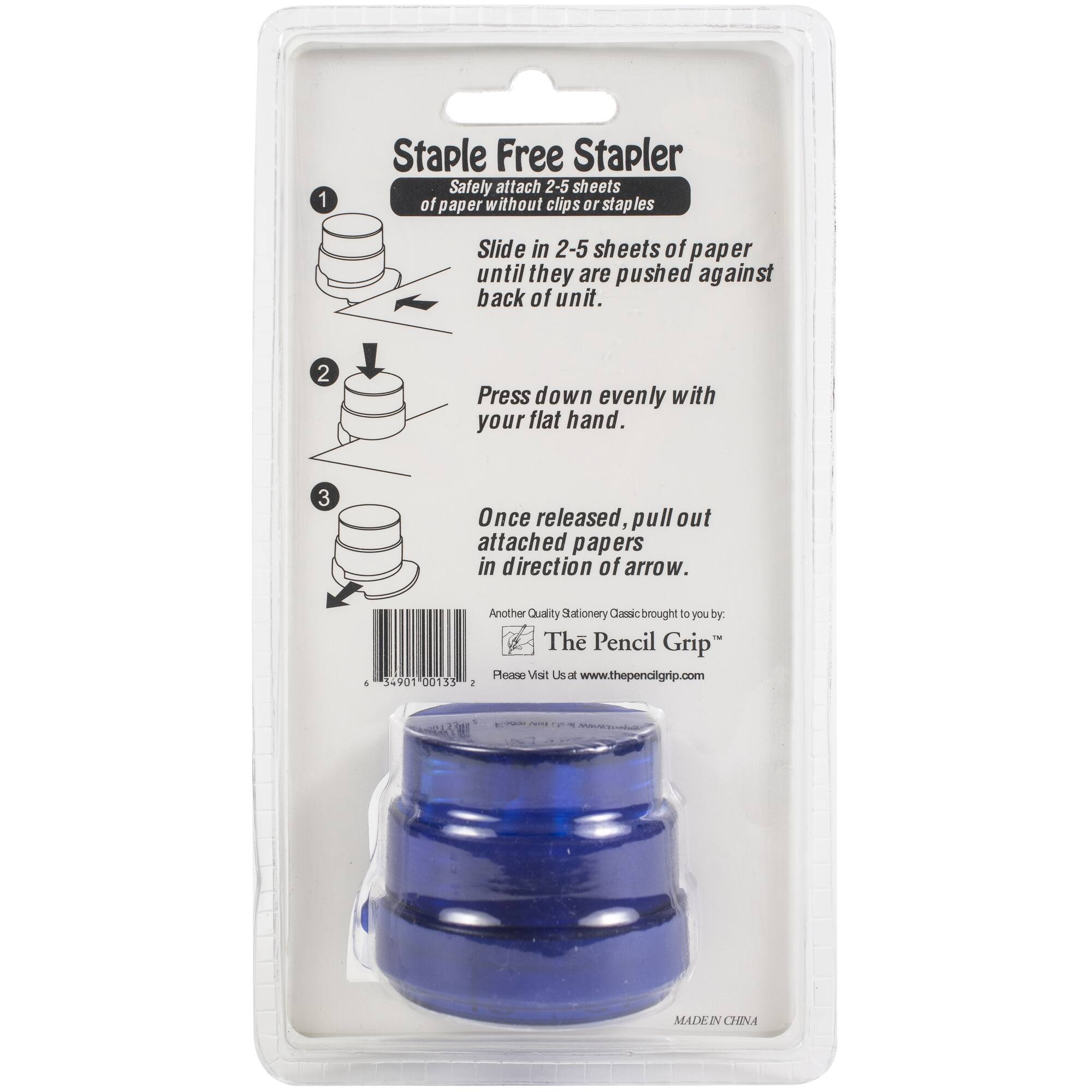 Staple Free Stapler